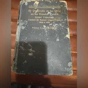 El Desarrollo de Idess en los estados unidos vintage book
